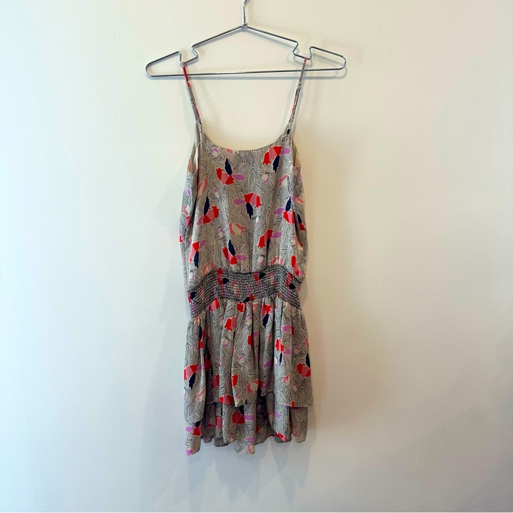 Derek Lam 10 Crosby Printed Dress Sz 4 – Boho Cocktail Dress